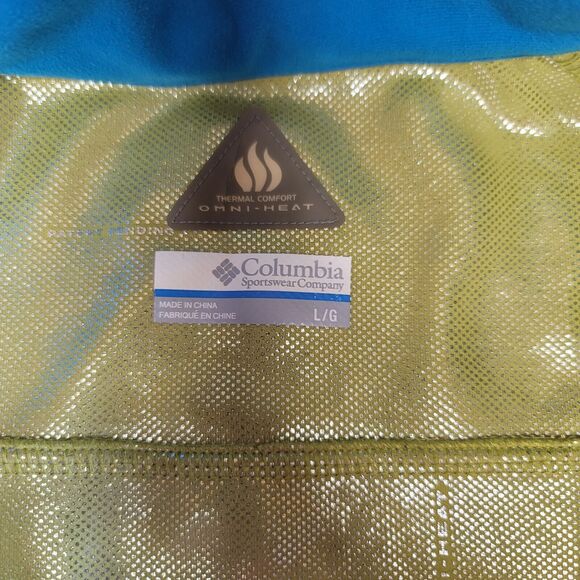 Columbia Titanium Omni Heat Fleece 1/2 Zip Pullover Mens Size L - Picture 10 of 13